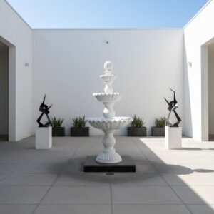 Ziarat White Stone Fountain XPFN00016