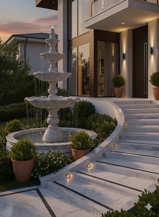Ziarat Grey Stone Fountain XPFN0001