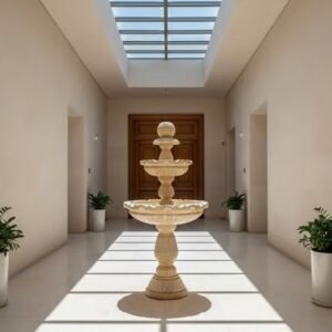 Gold Line Stone Fountain XPFN00021