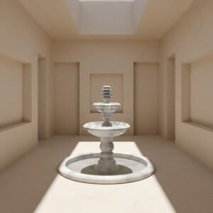 Ziarat White Stone Fountain XPFN00025