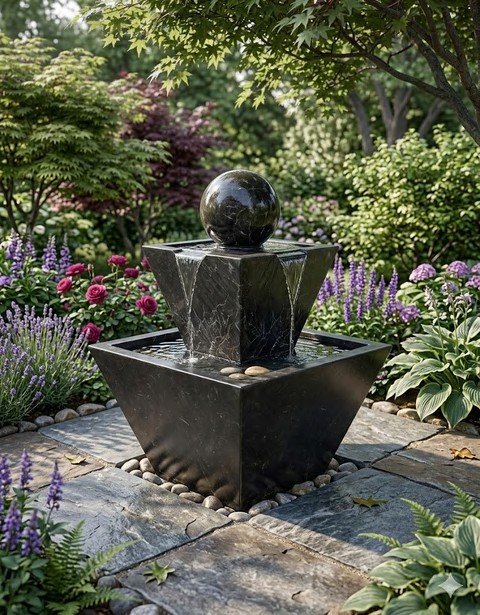 Chocolate Stone Fountain XPFN00030