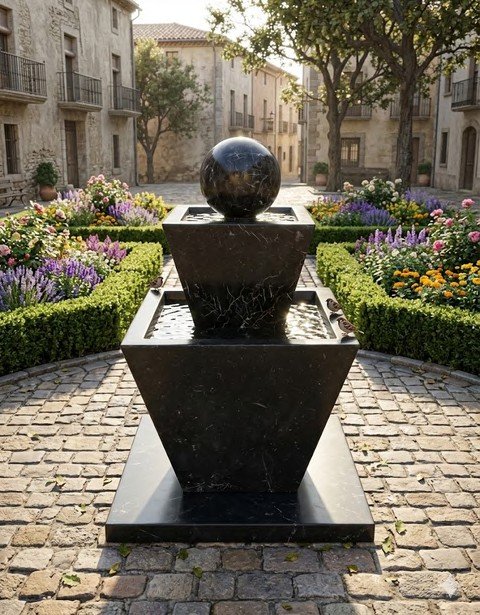 Chocolate Stone Fountain XPFN00030 - Image 2