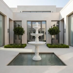 Ziarat White Stone Fountain XPFN0005